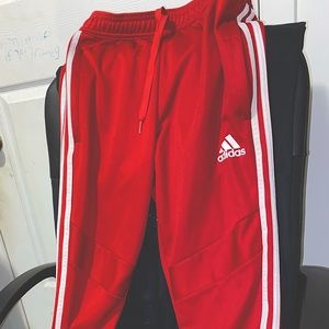 Adidas Red Tiro Track Pants